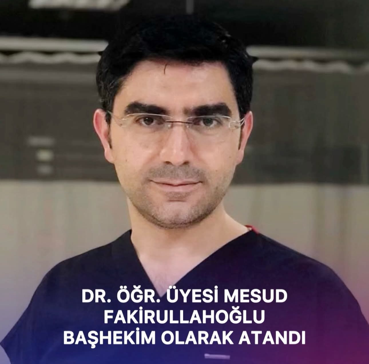 Erzurum Şehir Hastanesi’ne Yeni Başhekim Atandı