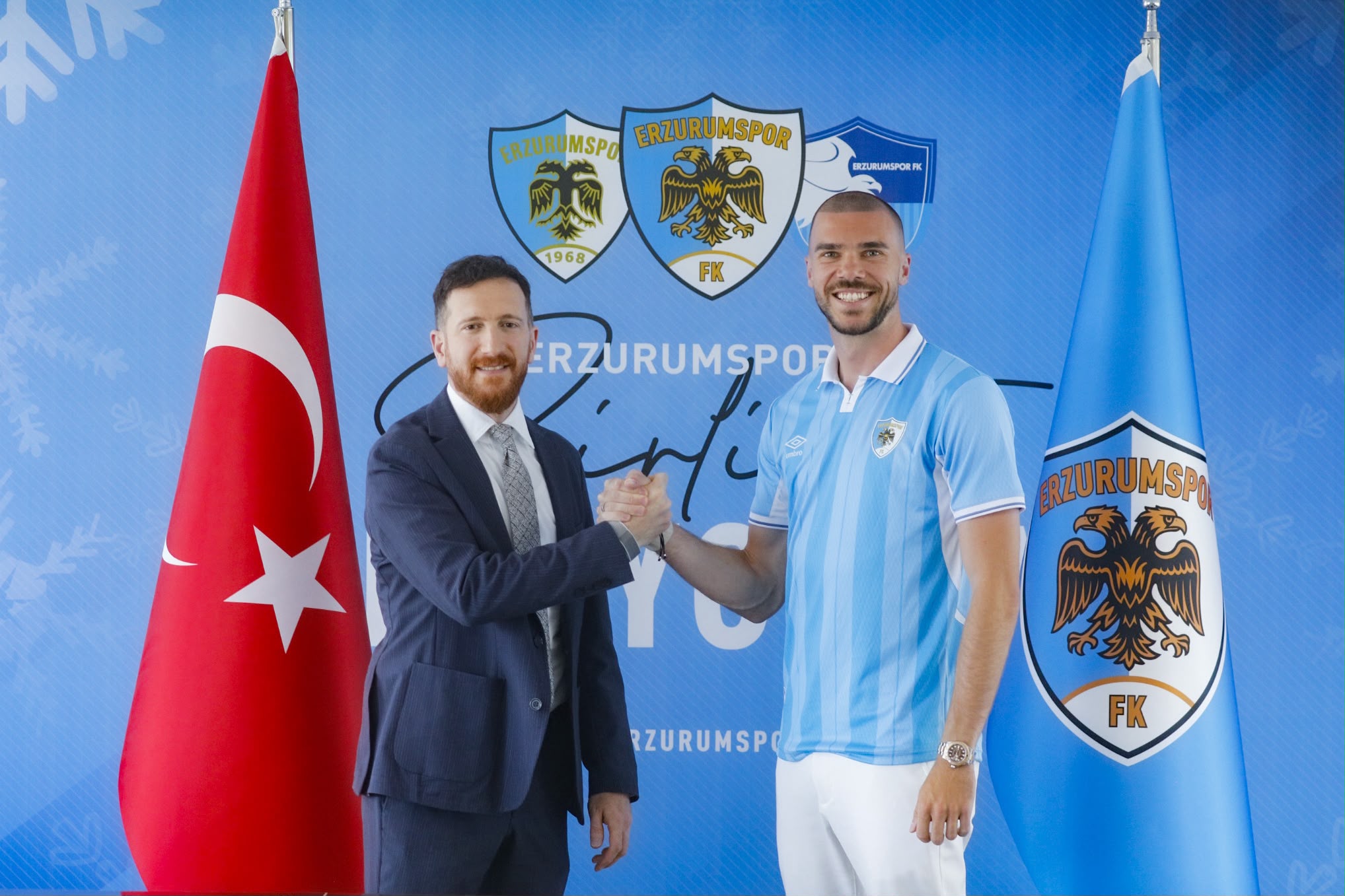 Erzurumspor FK, Bosna Hersekli Savunmacı Nihad Mujakic’i Kadrosuna Kattı