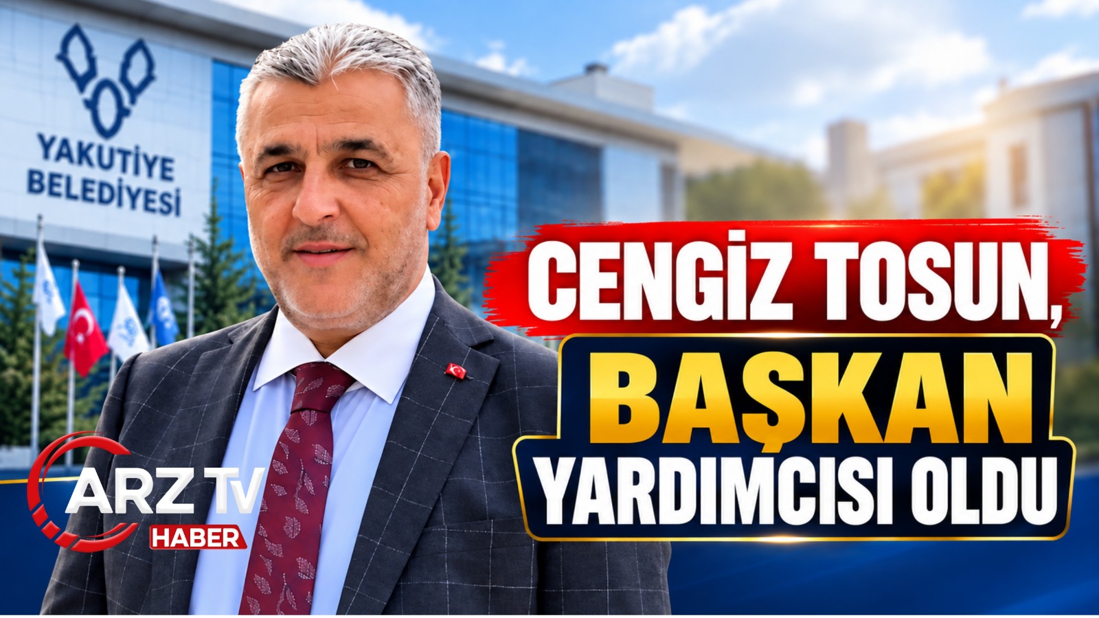 Cengiz Tosun, Başkan Yardımcısı oldu